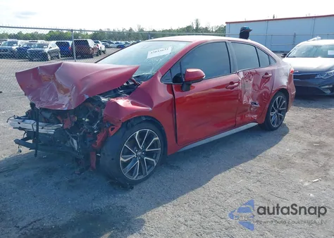 2020 Toyota Corolla Se from USA, damaged, VIN JTDS4RCE9LJ011330
